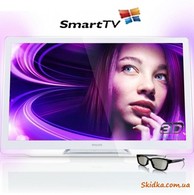 3D LED ��������� Philips 32PDL7906T