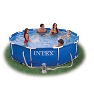 ������� ������ Intex Metal Frame Pool 56999 ������-�����, 305�76��